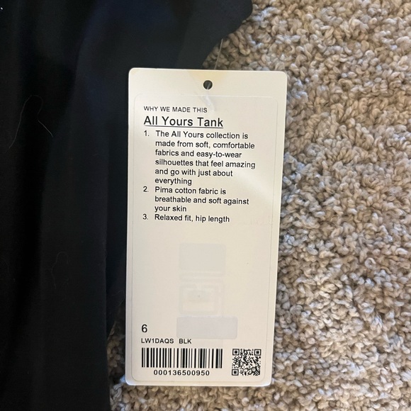 Lululemon All Yours Tank Top - Picture 2 of 4